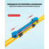 Мотовило для оснастки с креплением на удочку (TAB-3) универсальное (красный)