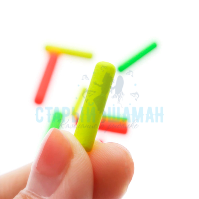 Насадки на поплавки "Луч" (размер S, 12шт, 3 разных цвета в наборе)