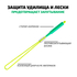Шнурок для крепления лески к лилиану удилища со стопором-колпачком LINNHUE (5шт) Шнурок для крепления лески к лилиану удилища со стопором-колпачком LINNHUE (5шт)