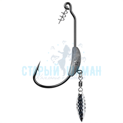 Джиг головки с лепестком и штопором (цв. серебро, 5,5г) Джиг головки с лепестком и штопором (цв. серебро, 5,5г)