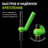 Силиконовые коннекторы "GWOXYY" изогнутые,  для поплавка (13мм, для ножек 1,1-1,5мм) (5 шт)