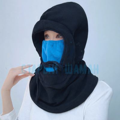 Флисовая балаклава "Holygolem mod13/2" #1 (чёрно-синий)