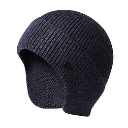 Вязаная шапка "Linginden Leekaduo mod1/1" (синий меланж)