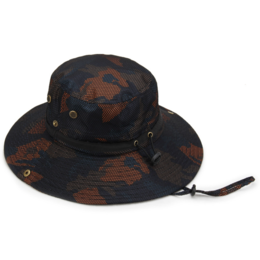 Рыболовная шляпа "Linginden mod12" (темно-синий с оранжевым)