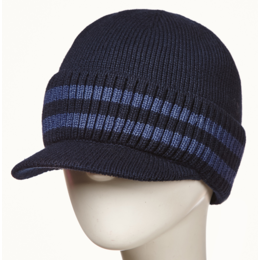Вязаная шапка "Linginden mod22/1" (темно-синий) р. 56-58