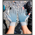Рыболовные перчатки Golovejoy Effective Ice (размер L, цвет черный с серым) 