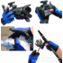 Неопреновые рыболовные перчатки "Holygolem mod19/1" (размер XXL, цвет черный)
