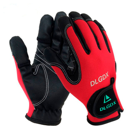 Неопреновые рыболовные перчатки DLGDX (размер L, цвет красный) 