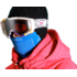 Лыжная маска "Mask X" NANDN (оранжевая с белым)