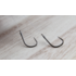 Поводки с двумя крючками (с бородкой) "AOHU" для оснастки Херабуна - крючки (#2) - леска (#0.6) - 0.128мм (8шт) 