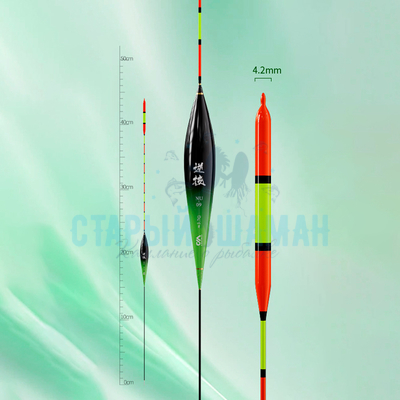 Поплавок  для Херабуна "Oliva Greenfish NU-09" (44см - 3.7гр)