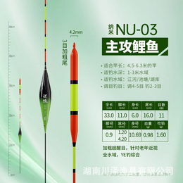 Поплавок  для Херабуна "Oliva Greenfish NU-03" (33см - 1.6гр)