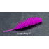 Слаг Fishclone "Lazy slug" 50мм СЫР (маджента) (6шт в упак.)