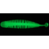 Слаг "Fishclone Ribbed slug" 68мм СЫР (шартрез) СВЕТЯЩИЙСЯ (6шт в упак.)