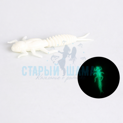 Личинка стрекозы NRh (светящаяся) - B 50mm (15шт)