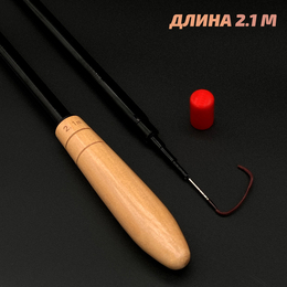 Удилище Херабуна LINNHUE серия "Речной карась" 2,1м (38см в сложенном виде)